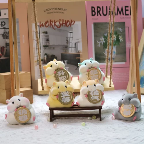 2025新款仓鼠克拉克系列扭蛋盲盒