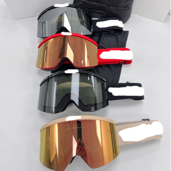 欧美滑雪眼镜超大框一体反光防雾护目遮阳个性网红男女同款户外镜