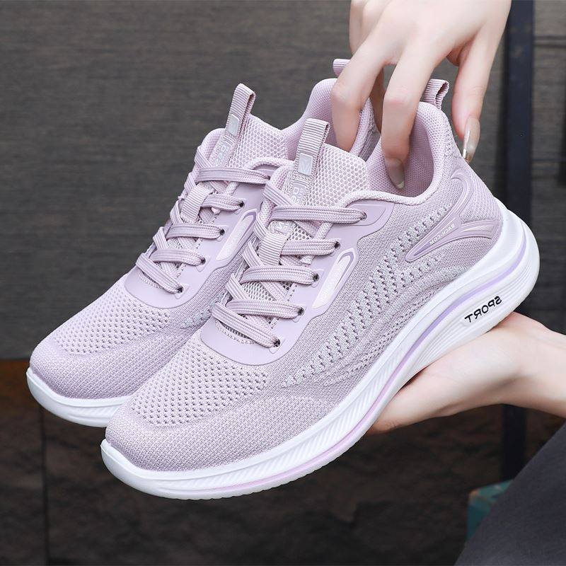 春秋新款单鞋时尚百搭妈妈运鞋动休闲鞋舒适透气软底老北京布鞋