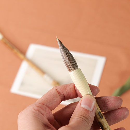 鹏誉轩纯动物毛兼毫毛笔套装篆隶