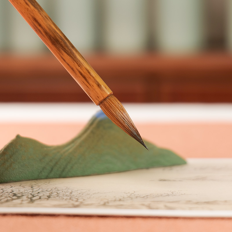 鹏誉轩黑尖紫毫灵飞经瘦金体工笔