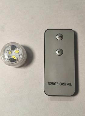 LED纽扣电池小灯迷你白光防水灯手工DIY拼装模型配件氛围灯遥控