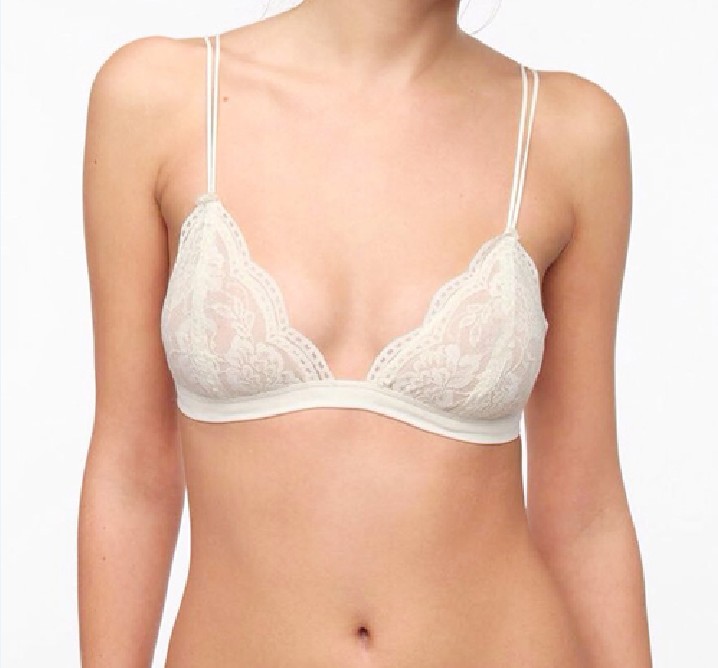 性感半透睡眠无托家居文胸少女