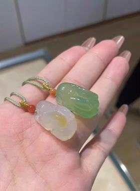 玉阅珠宝男女玛瑙天然吊坠