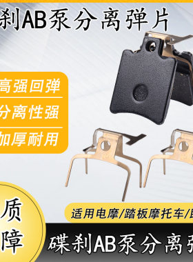 朱氏兄弟AB泵碟刹弹片