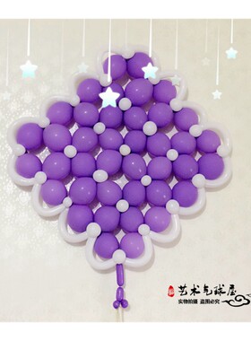 马卡龙泰国bk 6寸加厚尾巴灵可龙生日气球装饰结婚庆用品布置