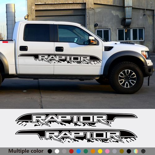 适用于福特Ranger猛禽Raptor皮卡Wildtrak贴纸 装饰越野尾部车贴