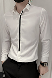 B302CS342021秋装新款男士长袖衬衫工装衬衣社会无头风，男装衬衫，电商B216（原B302）
