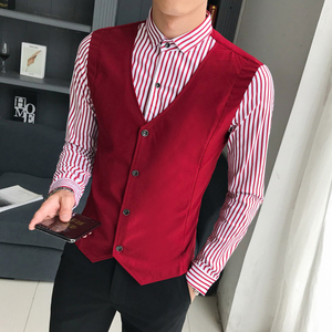 B302 CS43 2021秋装新款 男长袖假两件衬衫 条纹衬衣继续图片