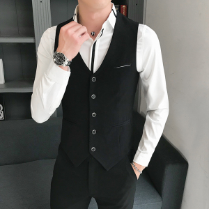 B302 MJ08 特 2021秋男马甲 夜店工作服 持续出货M-5XL图片