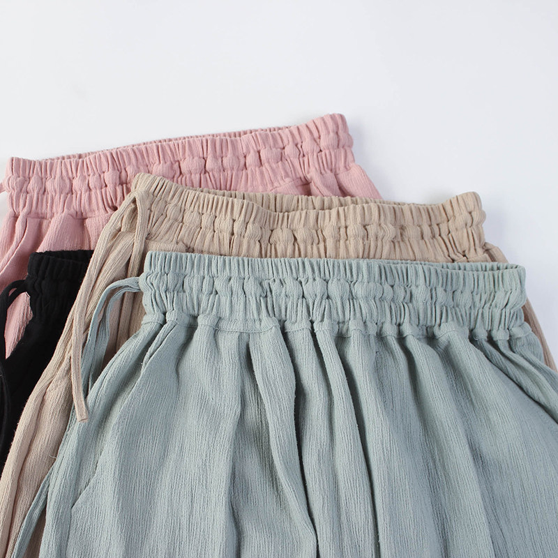 禅意复古棉麻阔腿裤女七分裤中式夏裙裤茶服瑜伽打坐宽松裤休闲裤在类目 女装/女士精品, 裤子, 休闲裤中 - 来自Buy2taobao.com提供专业的淘宝代购服务