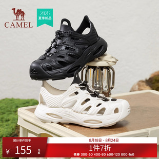 复古休闲鞋 新款 青春百搭增高潮流时尚 沙滩鞋 男女同款 骆驼凉鞋 春季