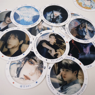 圆形镜头框ins反转胶片头像投影光影照片框自制DIY物料反转片夹