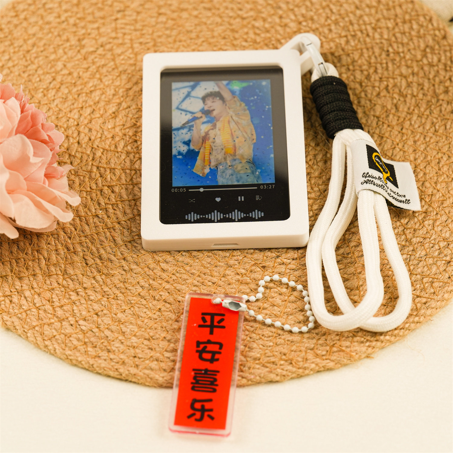 拍立得3寸通用卡套多巴胺钥匙扣卡套3D打印亚克力挂件来图定制