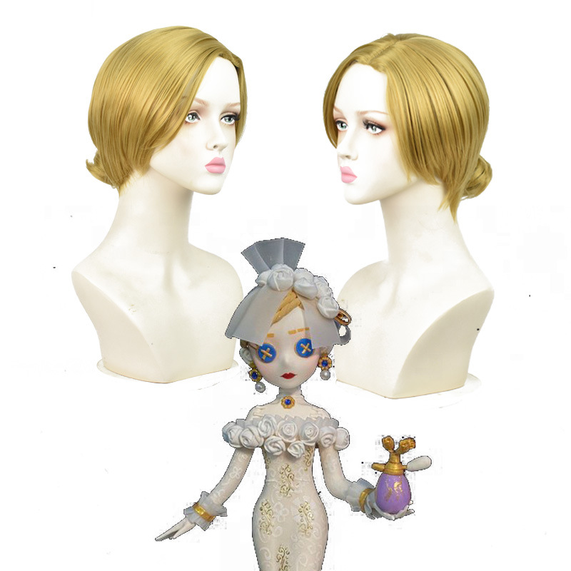 第五人格 调香师 cos假发 皮肤 今夜不再 角色款cosplay假发
