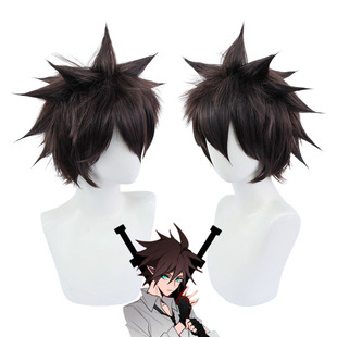 凹凸世界 安迷修 cos假发 沢田纲吉爆炸头角色扮演cosplay假发