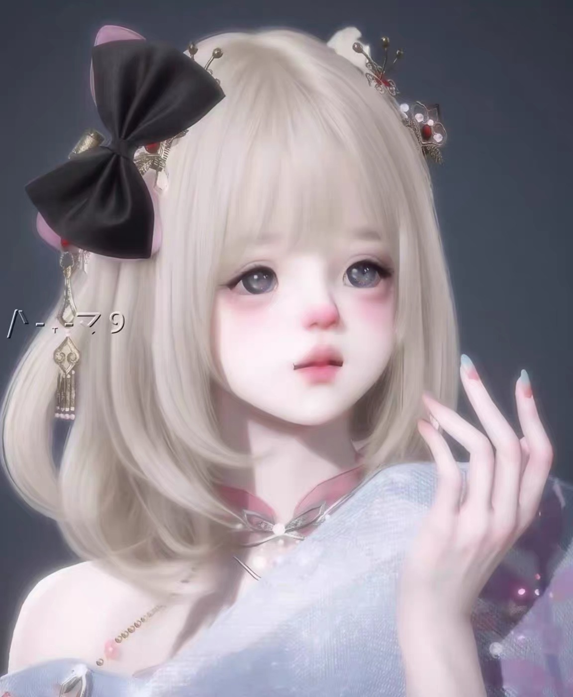 烘焙屋番外 洋娃娃我们喜欢泥 逆水寒手游捏脸女通用