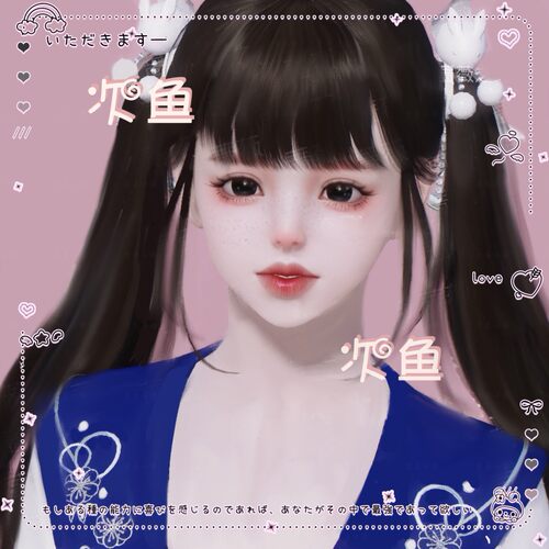 昭和小兔×双妆容 | 天涯明月刀手游成女捏脸数据清纯可爱天花板