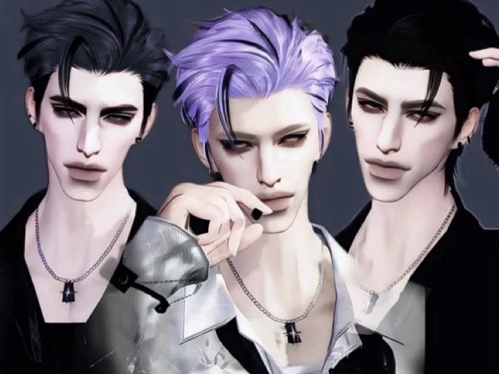 3款 僵持 鲨欲syu.捏脸 164号 逆水寒手游捏脸男通用