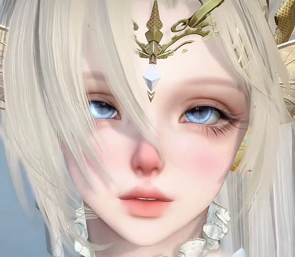 双生 精灵族的传说 泠木香子 逆水寒手游捏脸全职业女通用 原版