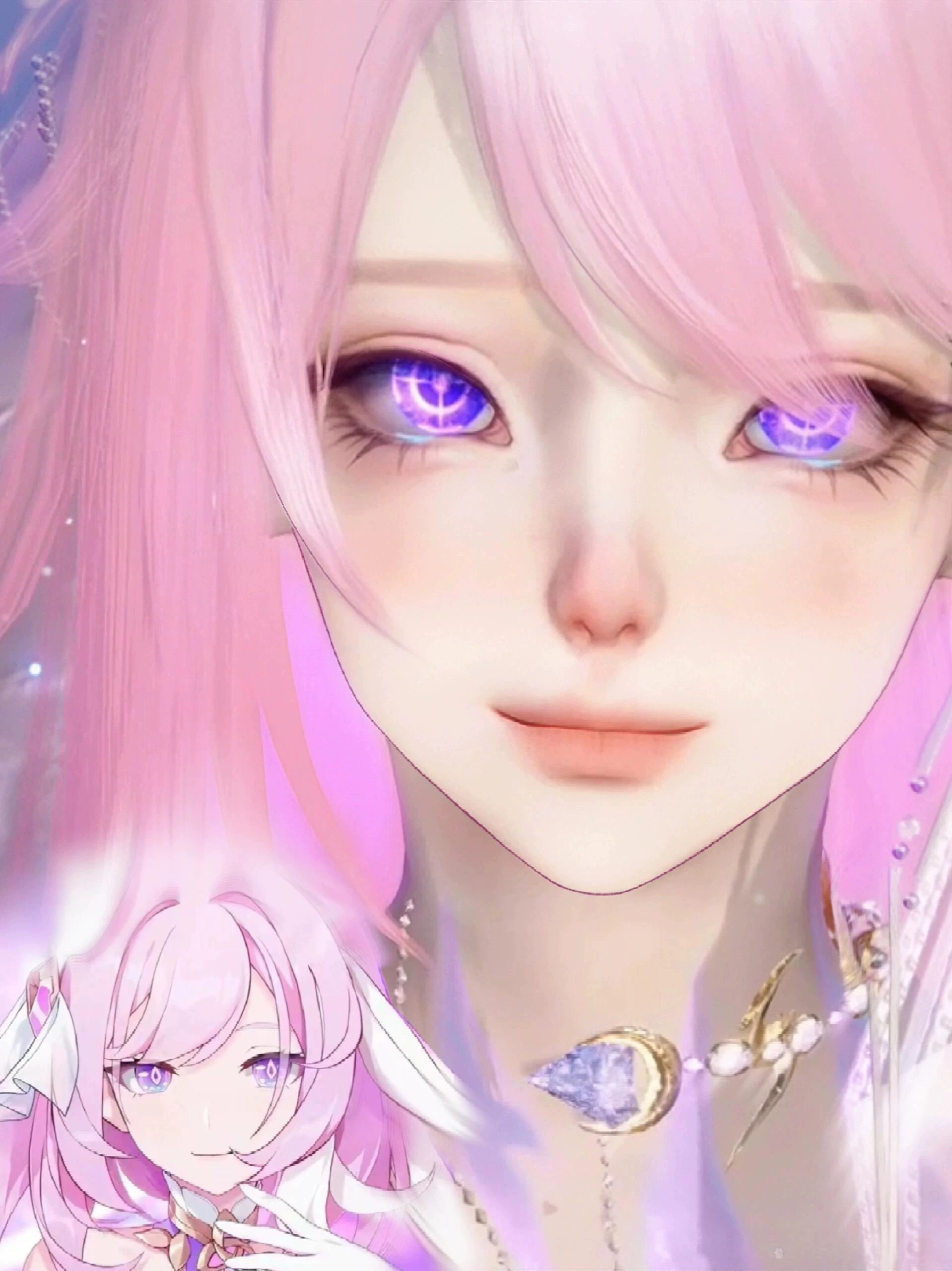 爱莉希雅印象仿捏 泠木香子 逆水寒手游捏脸全职业女通用 原版