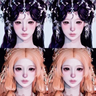 发2 蓁蓁 Jenny帕帕 燕云十六声捏脸女 端游手游通用