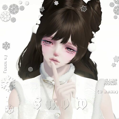 【kilig】天涯明月刀手游捏脸 成女 雪 赛季服经典服