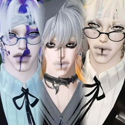 3款 祷 Mod1vR捏脸 需要羲皇定世 司玄镇天 逆水寒手游捏脸男通用