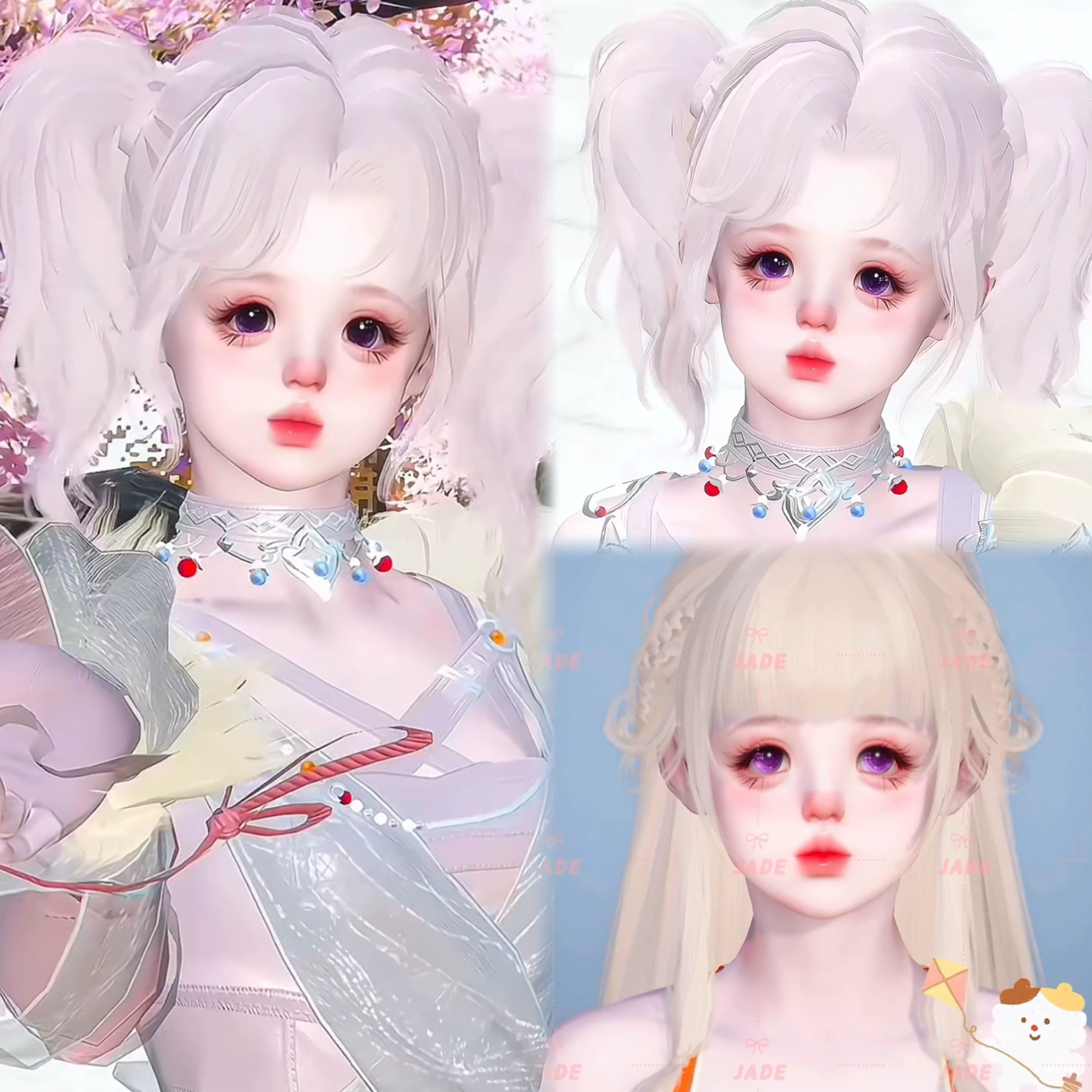 小包子 JADE捏脸 生了个胖宝宝 逆水寒手游捏脸全职业女通用 原版