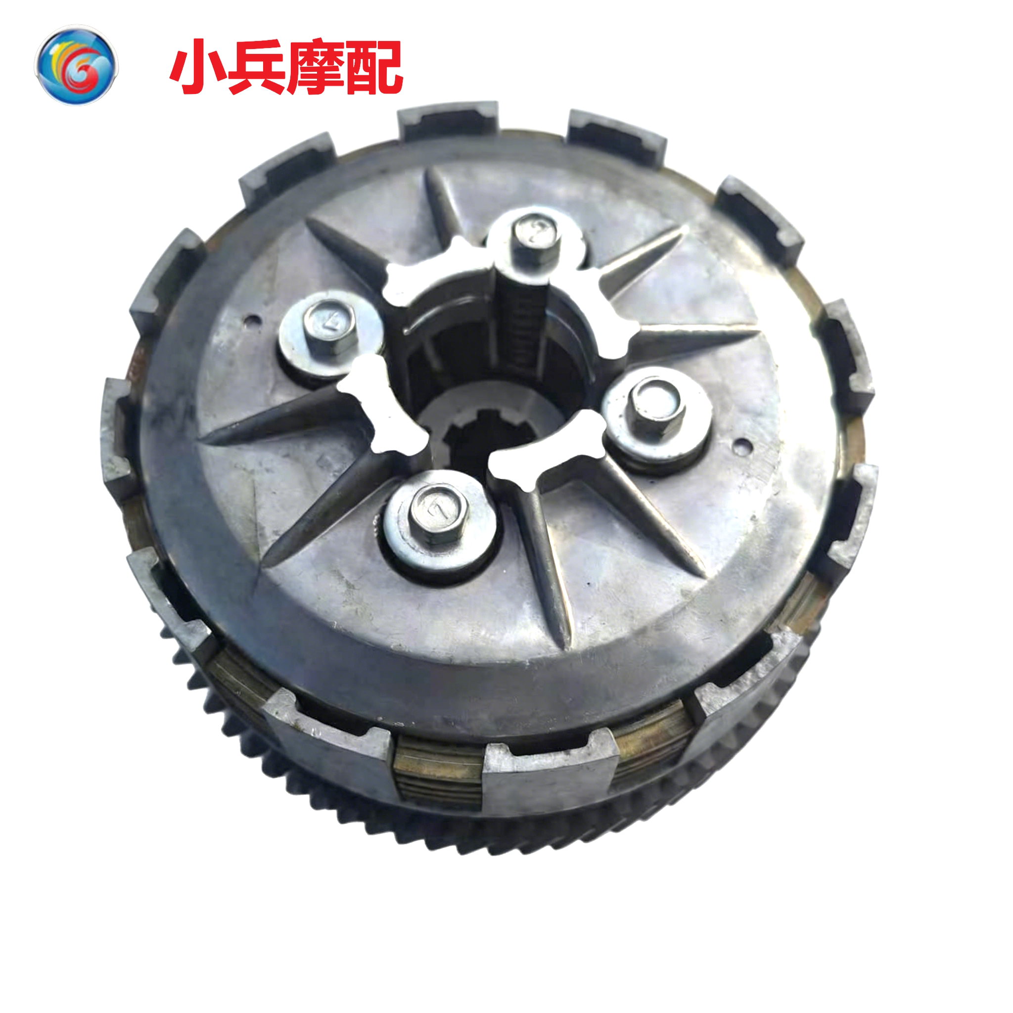 适用轻骑铃木骏驰GT125  QS125-5离合器 大鼓小鼓摩擦片