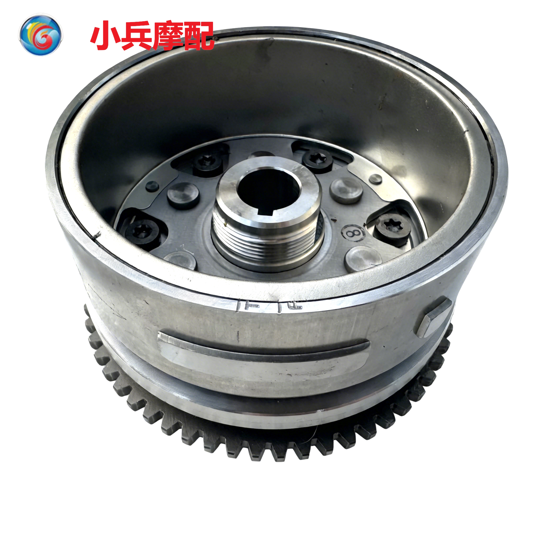 适用新大洲本田战鹰SDH150 /150-A-B-C磁缸带启动盘总成