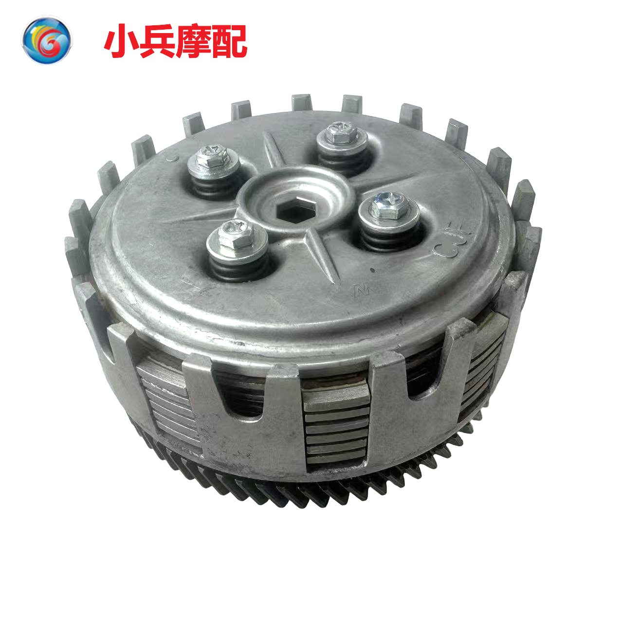 适用雅马哈劲豹SRZ150 SRV150离合器 小鼓 大鼓 摩擦片