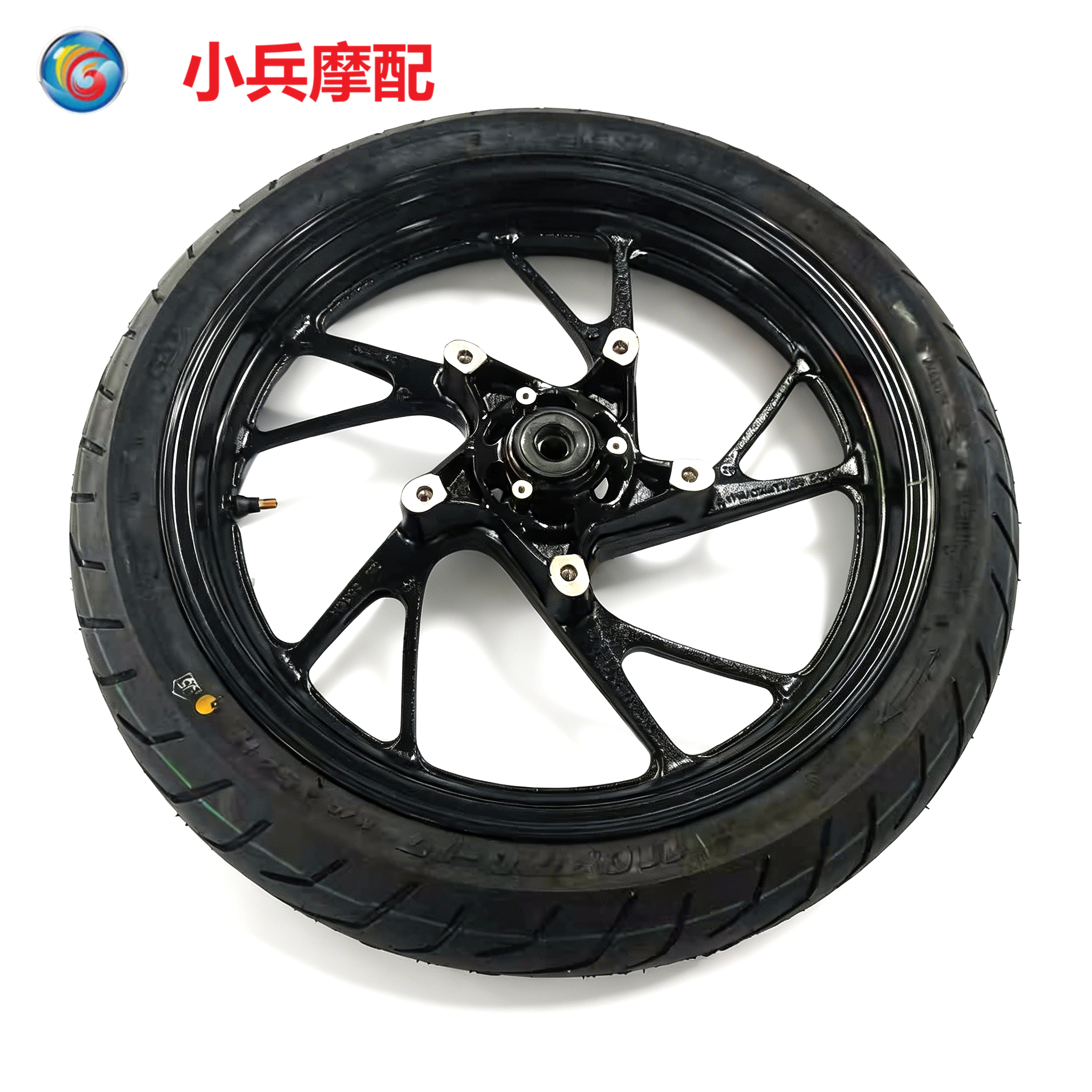 适用五羊本田暴风眼190猛鸷190 CB190R CB190X前轮毂前钢圈前轮胎