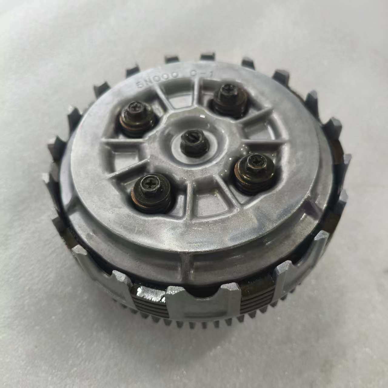 适用雅马哈SR125 XT125 TW125离合器大鼓小鼓摩擦片