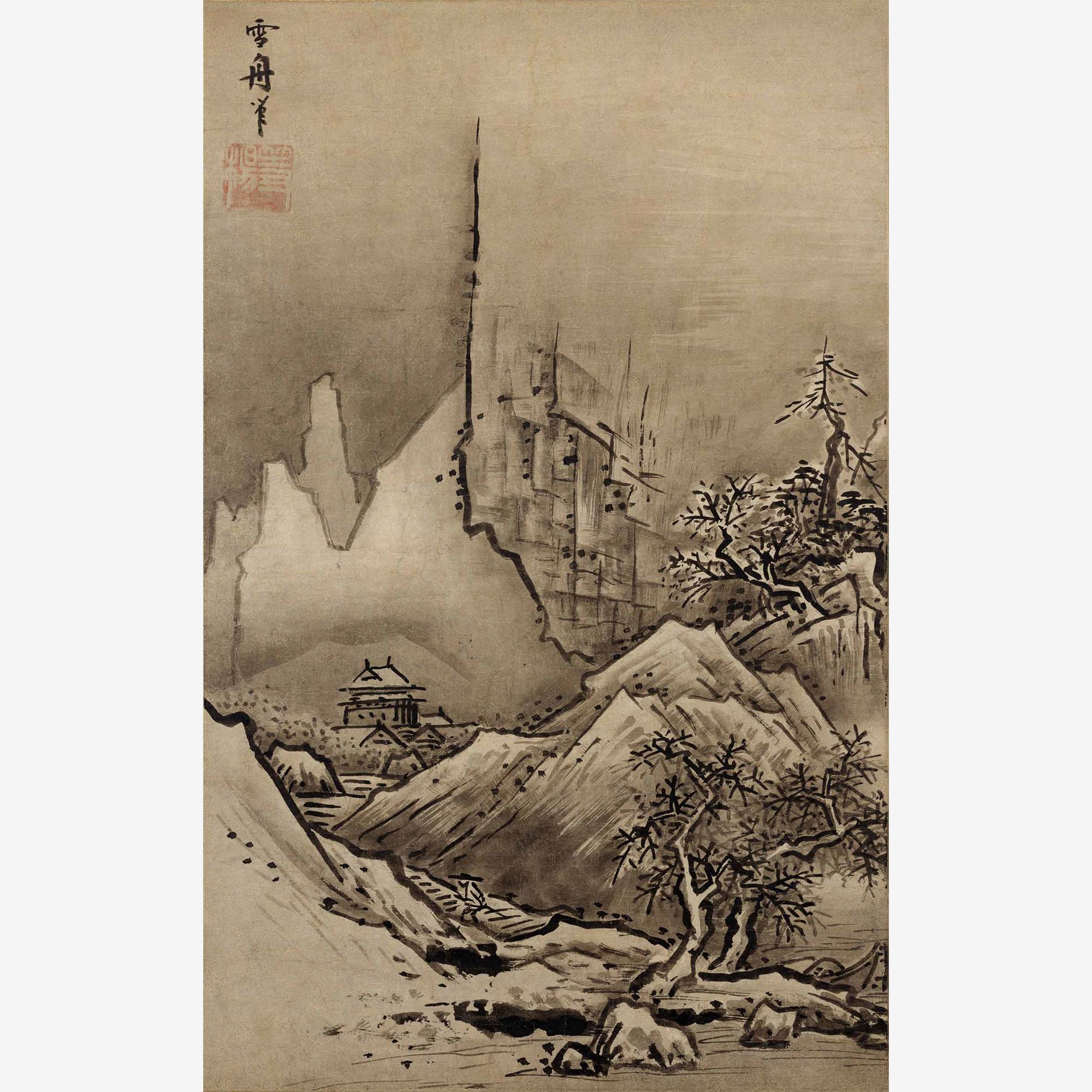 11明雪舟(日本)秋冬