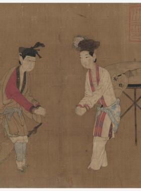 11南宋佚名杂剧打花鼓