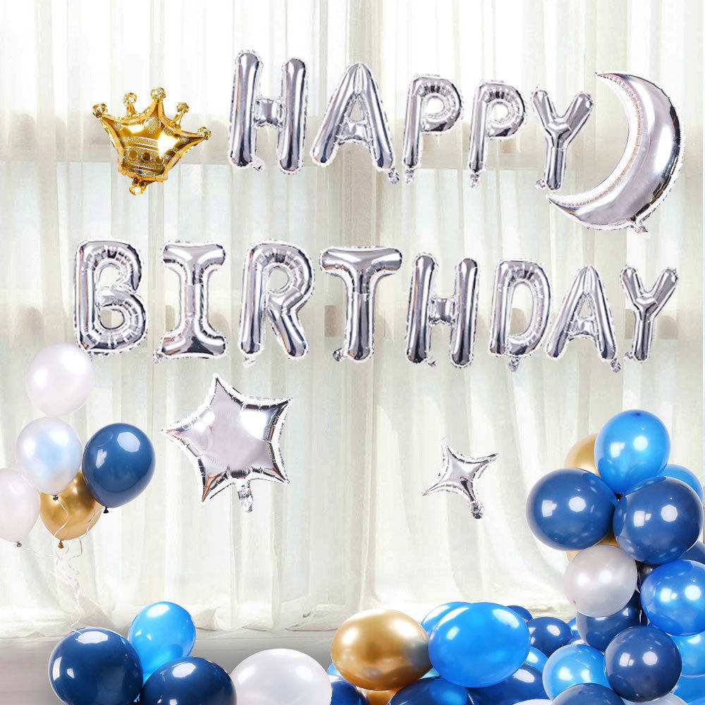 网红铝箔字母气球组合男女朋友生日派对浪漫布置用品惊喜快乐套餐