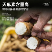 长白山野生菌林下天麻 天麻粉不苦不麻