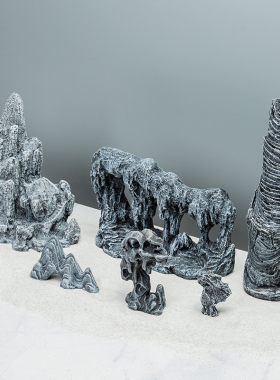 造景布景小型空间山水风景