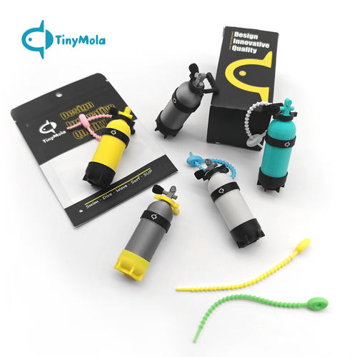 TinyMola气瓶造型3D打印钥匙圈