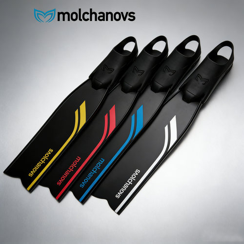 molchanovs SPORT Bifins 3 抹茶碳纤维 sb3自由潜水脚蹼硅胶脚套
