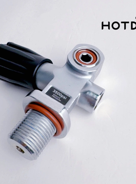 HOTDIVE12L潜水瓶头阀潜水气瓶瓶头阀DIN/YOKE气瓶开关瓶阀门