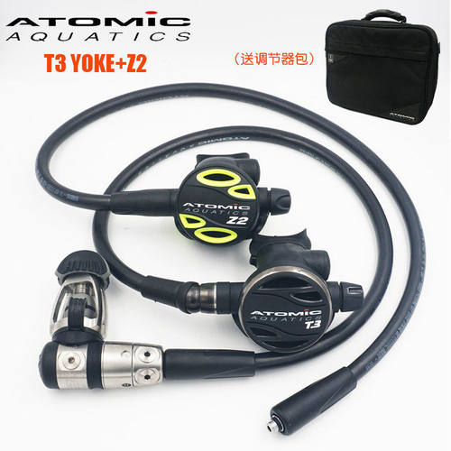 ATOMIC T3+Z2 B2 一级头压力表备用超轻钛合金潜水呼吸调节器套装