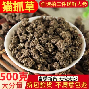 精选猫爪草 猫抓草粉500g克包邮 生水洗新鲜干货猫瓜草包邮
