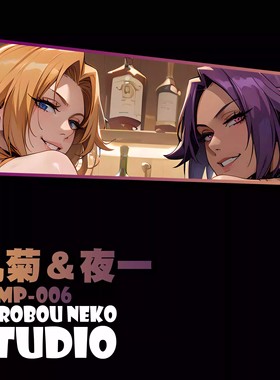 【现货】泥棒猫 DSMP-006 乱菊 夜一 立体装饰画