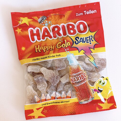 电竞同款哈瑞宝可乐橡皮糖haribo