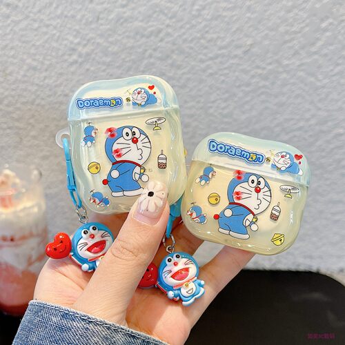 卡通可爱叮当猫苹果耳机套
