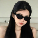新款 猫眼墨镜高级质感方圆脸显瘦气质欧美街拍遮阳太阳眼镜2025
