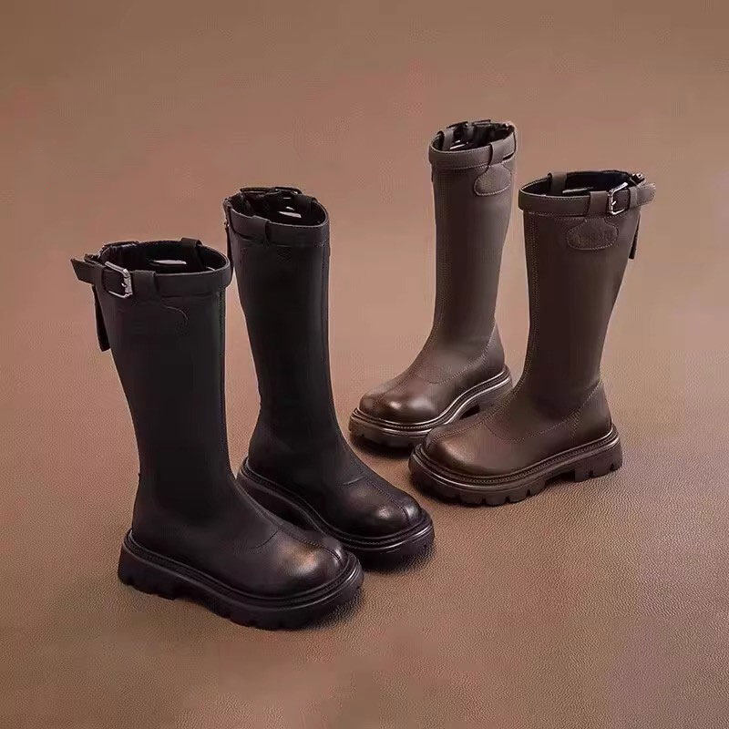 真皮女童鞋公主长筒高筒长靴2025秋冬款新款儿童宝宝加绒女孩皮靴,童鞋/婴儿鞋/亲子鞋,皮靴,淘宝优惠券,粉丝福利购,淘宝优惠卷