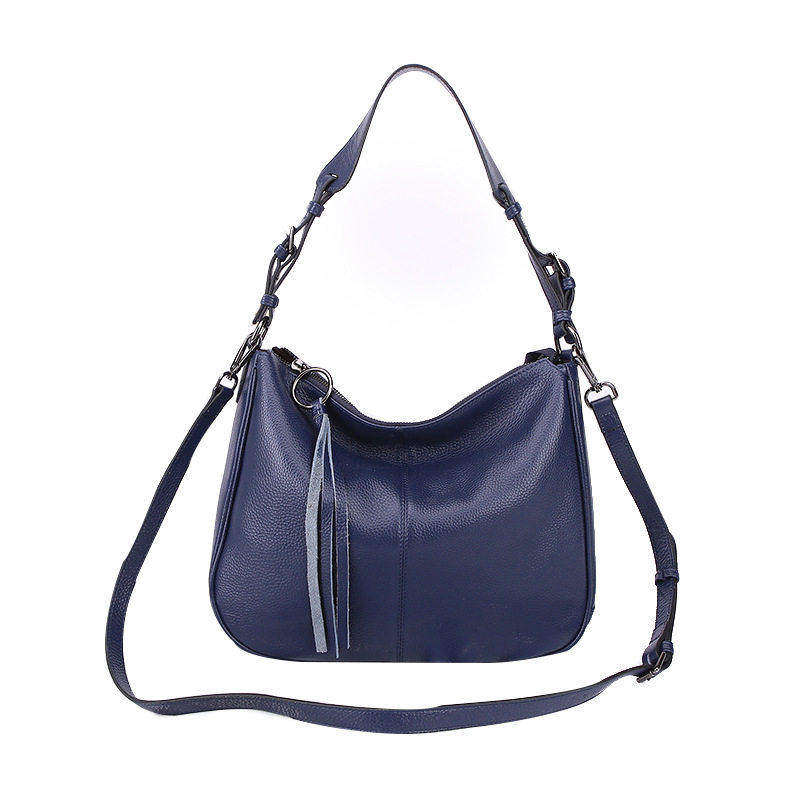 女包头层牛皮流苏托特包时尚新款单肩斜跨手提包2023热卖